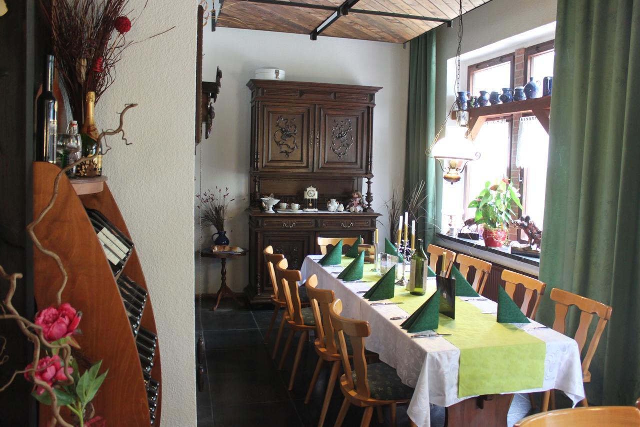 Pension Und Restaurant Die Burg Ehrenfriedersdorf Eksteriør billede